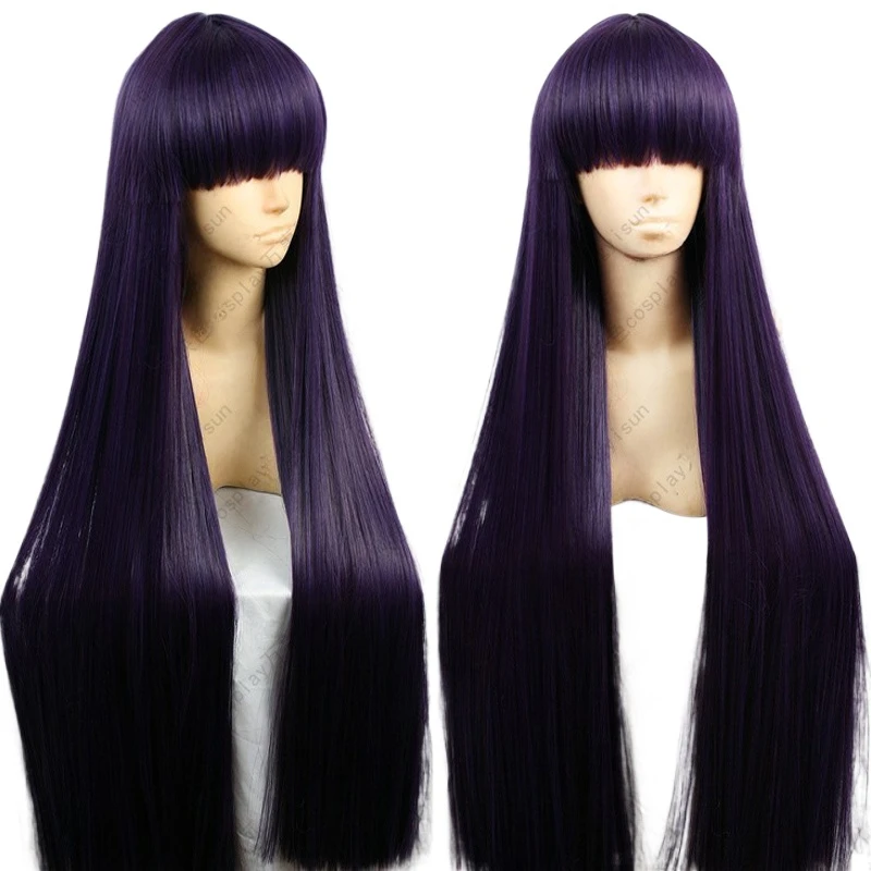 Sailor Mars Rei Hino 100CM Lon - Synthetic Braided Wigs For Black Women 评论和价格